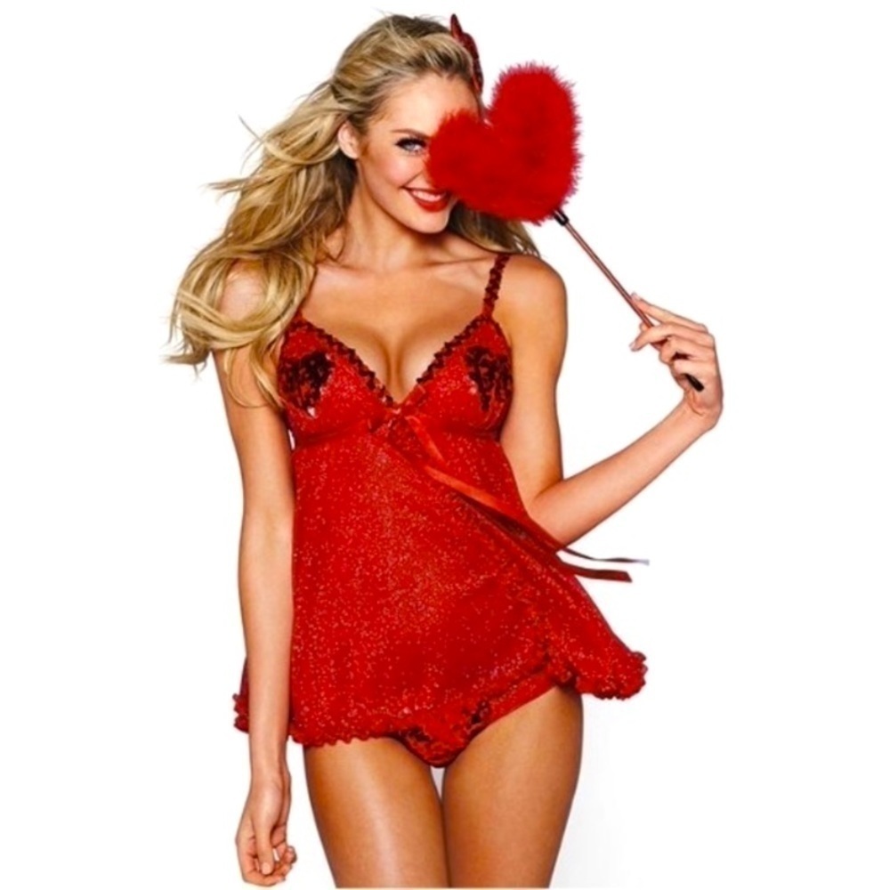 NWT Victoria’s Secret Heartbreak panties costume
